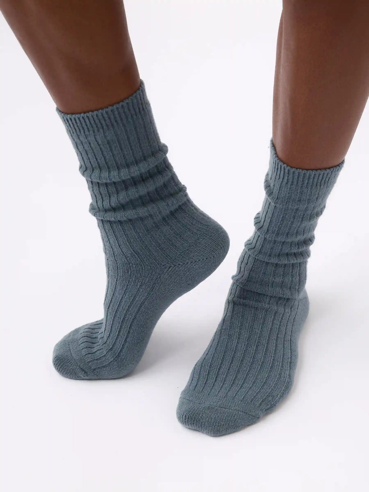 Women's Plush Lounge Calf Sock