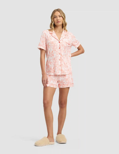 Women's Bamboo Stretch-Knit Short Sleeve Pajama Top - Last Chance