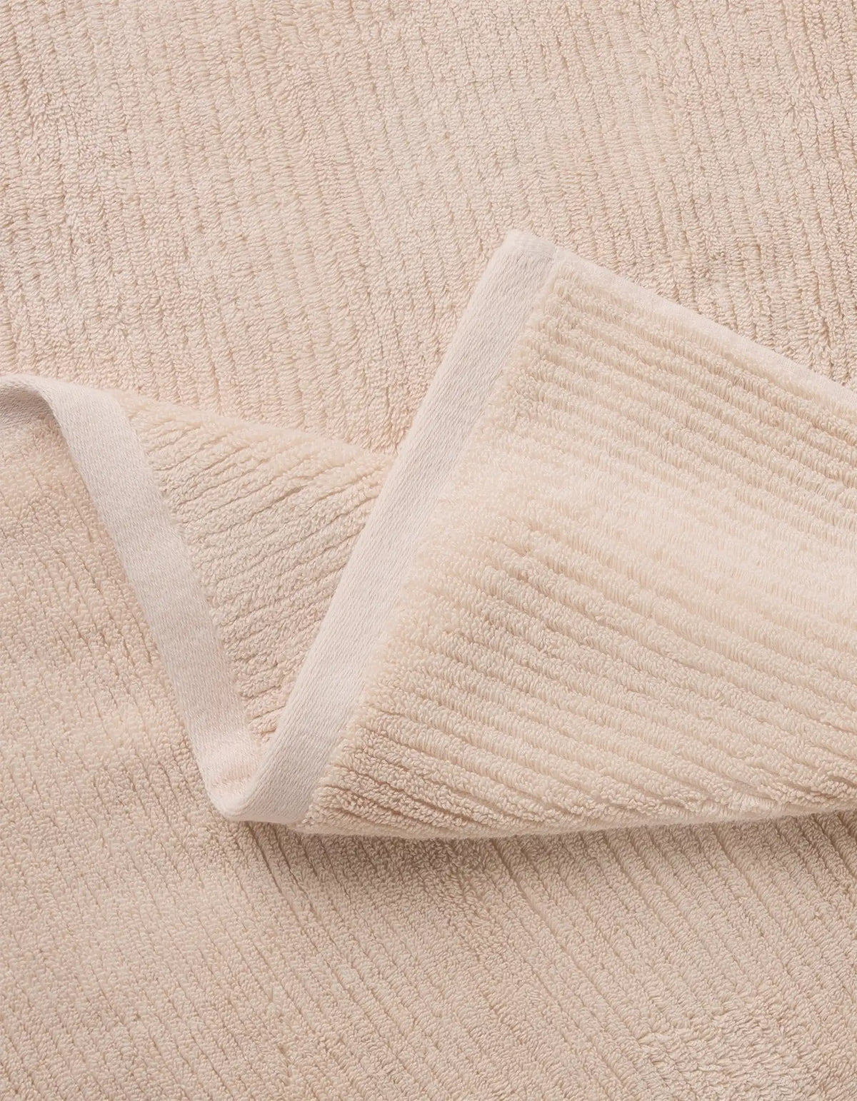 Ribbed Terry Bath Towels