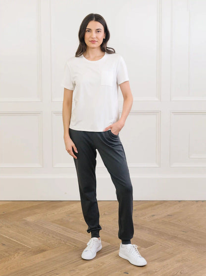 Women's Bamboo Stretch-Knit Lounge Tee - Last Chance