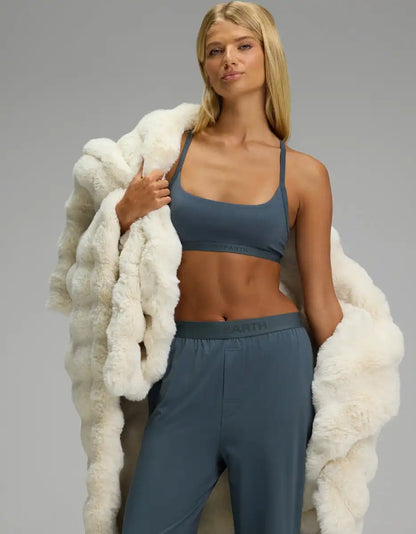Women's First Layer Pajama Soft Bra & Pajama Pant Set