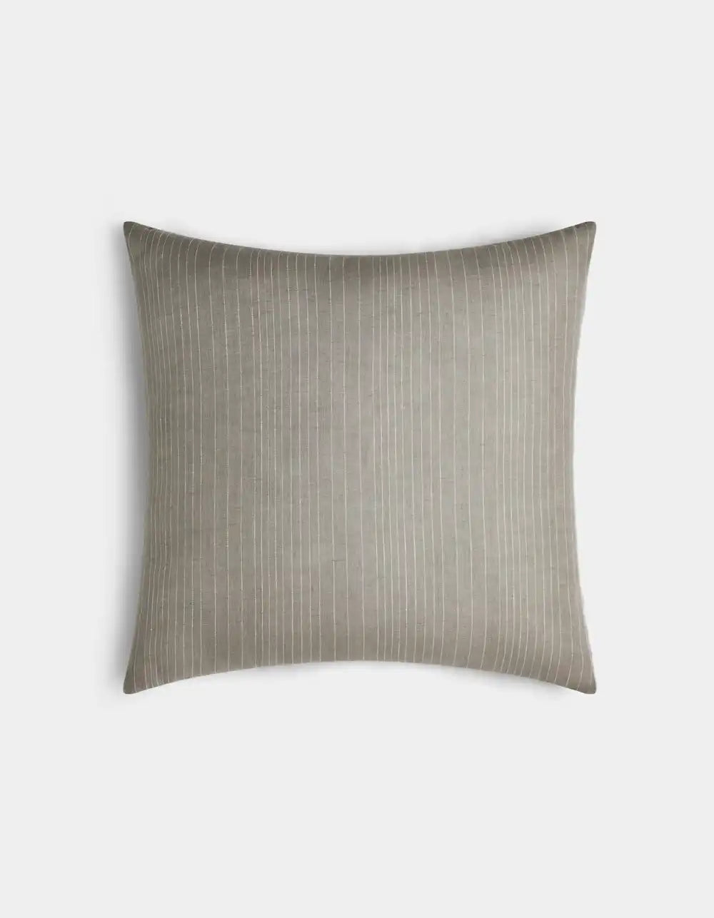 Striped Linen Throw Pillow