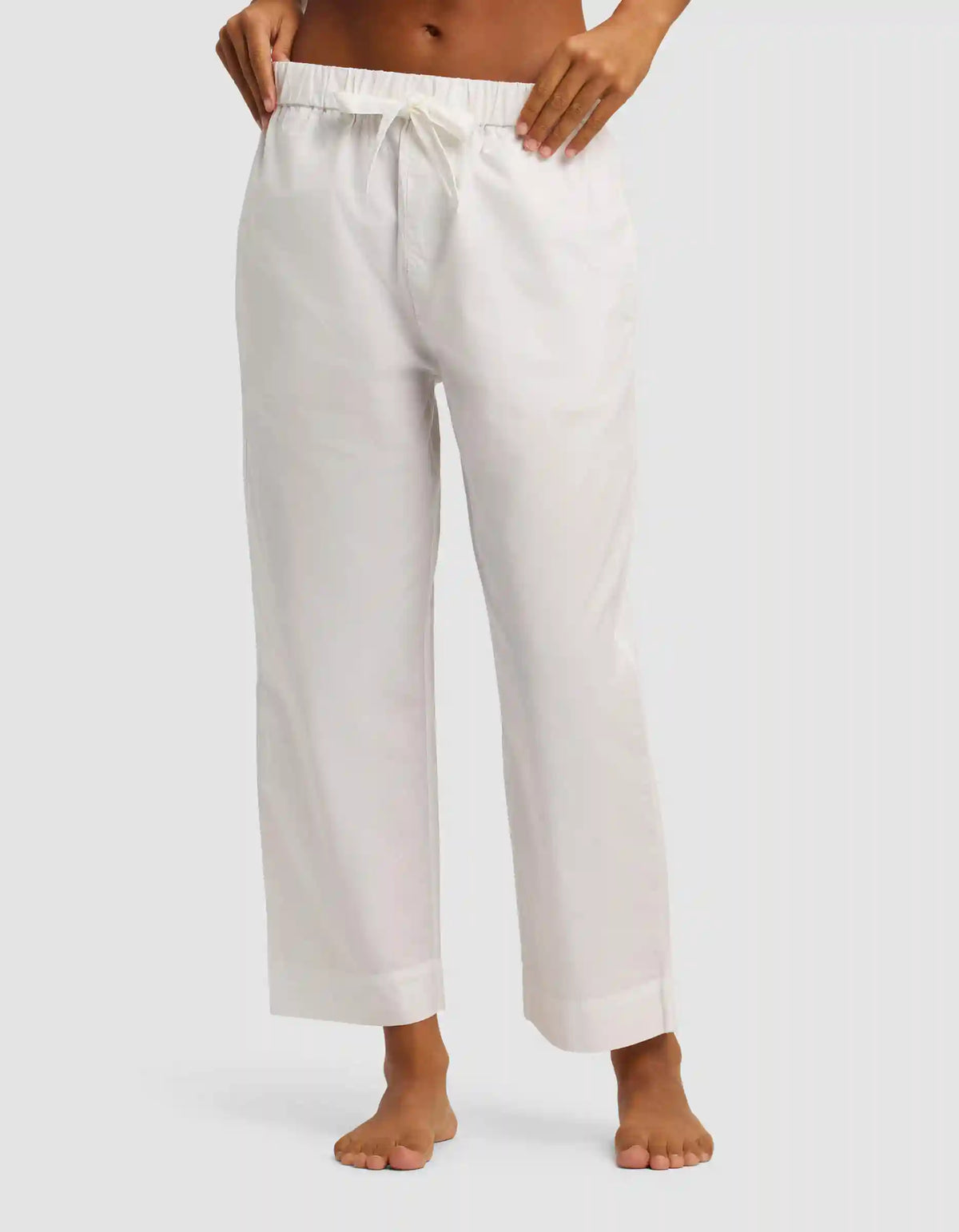 Women's Sutton Short Sleeve & Cropped Pajama Pant Set