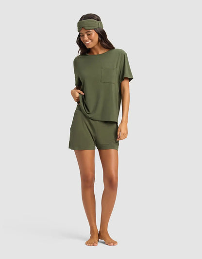 Women's Bamboo Stretch-Knit Lounge Tee - Last Chance