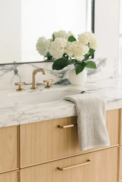 Ribbed Terry Hand Towels - Last Chance
