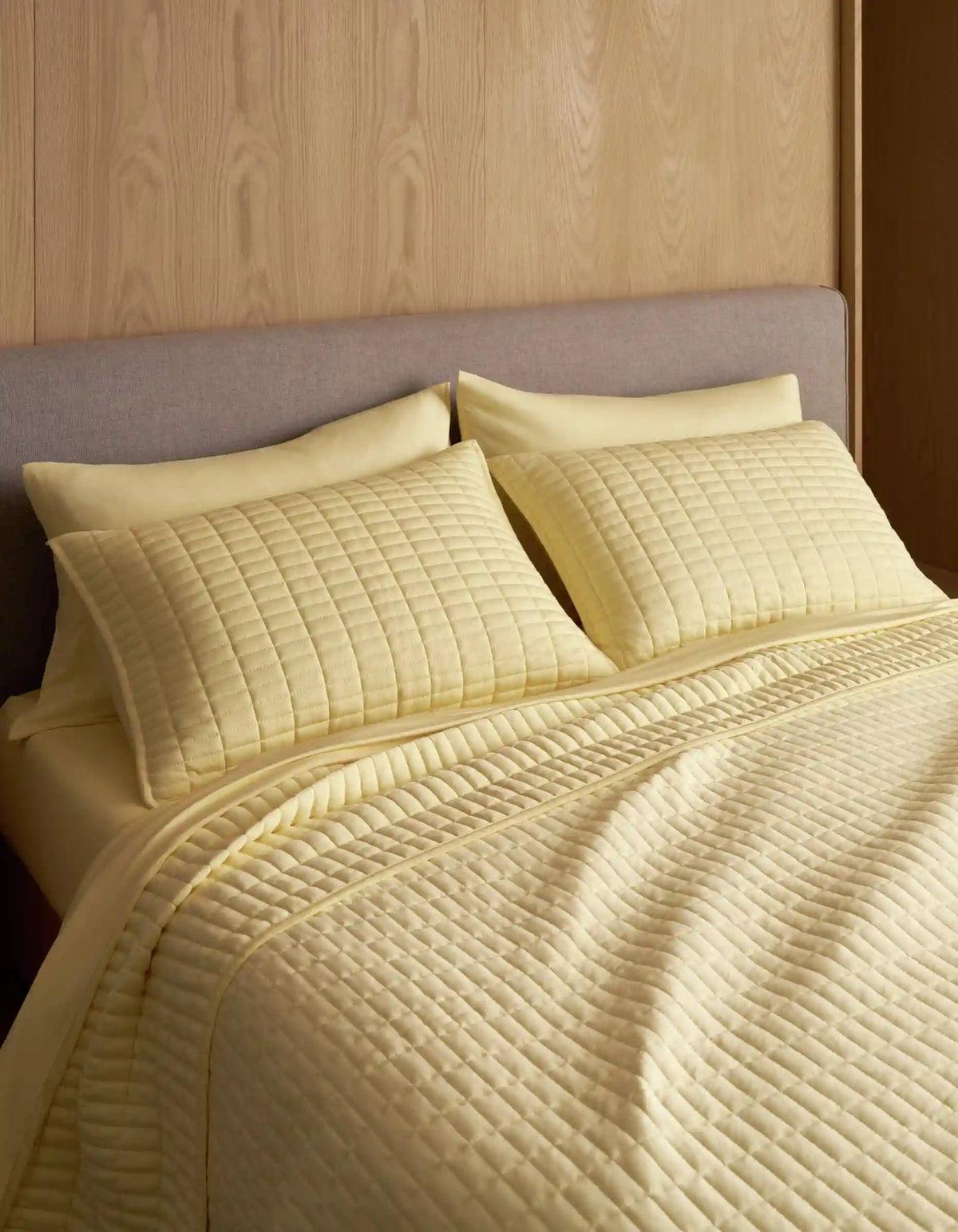 Bamboo Jersey Quilted Shams