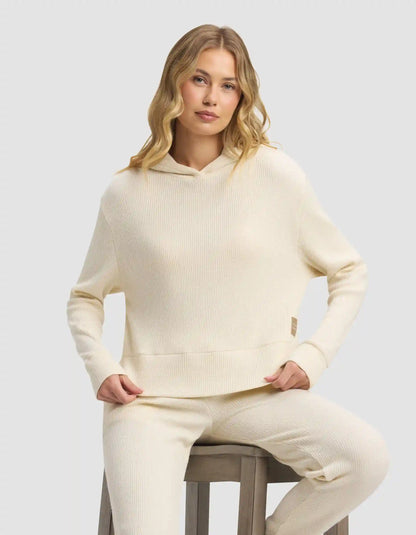 Women's Blake Waffle Hoodie & Jogger Set