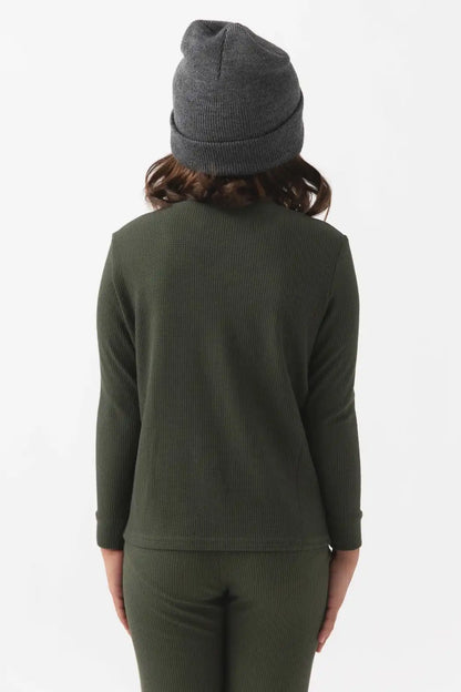 Children's Bamboo Waffle Knit Base Layer Set