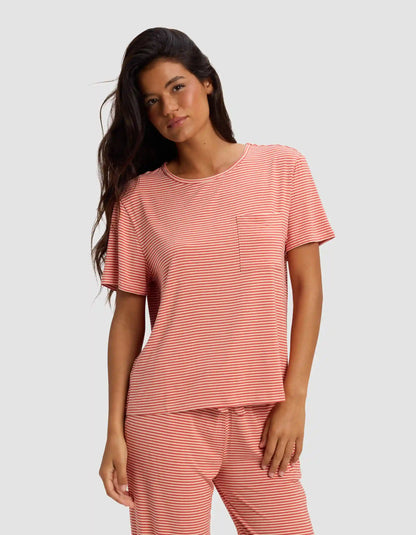 Women's Bamboo Stretch-Knit Lounge Tee