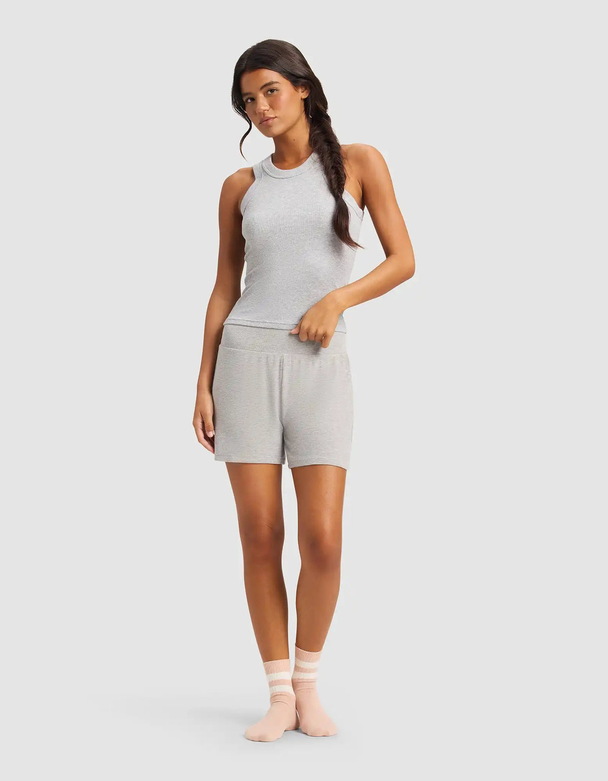 Women’s Bamboo Rib-Knit Lounge Short - Last Chance