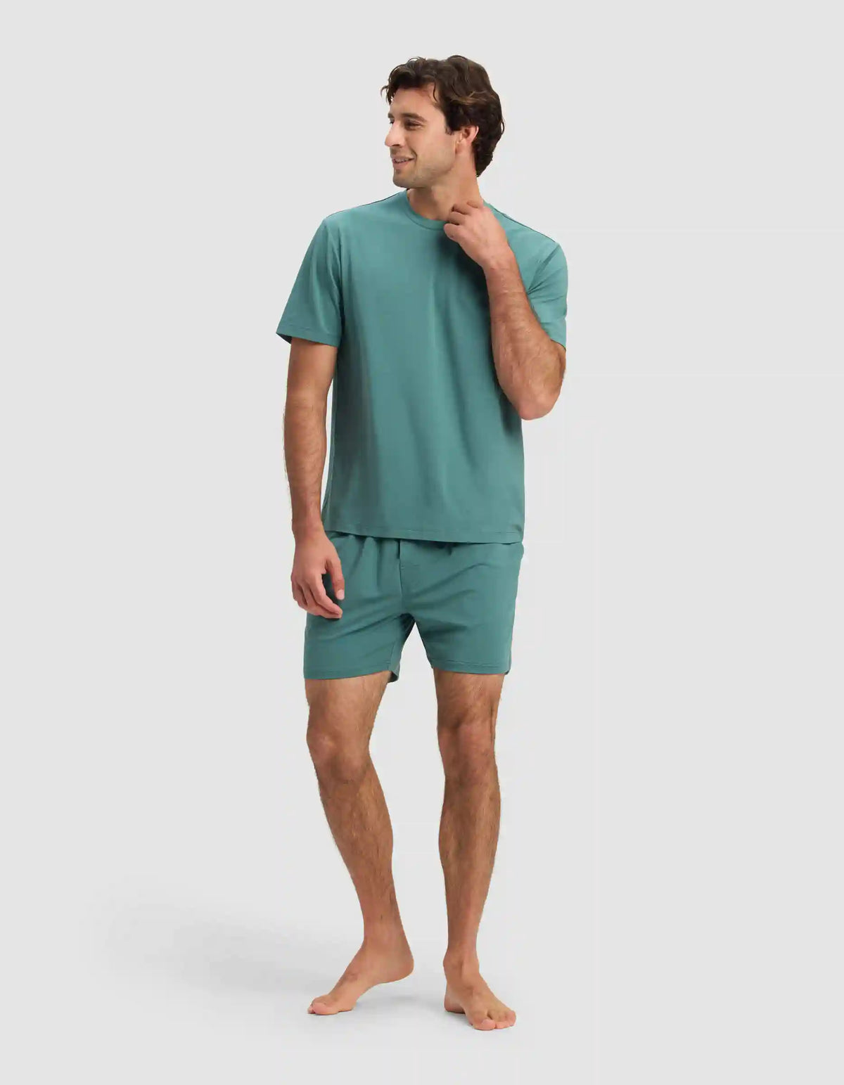 Men's First Layer Pajama Short Sleeve Tee & Short Set
