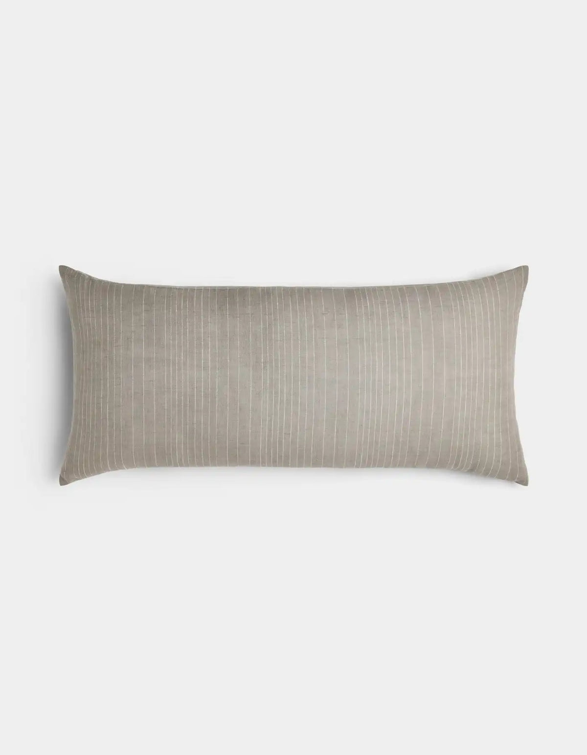 Striped Linen Throw Pillow