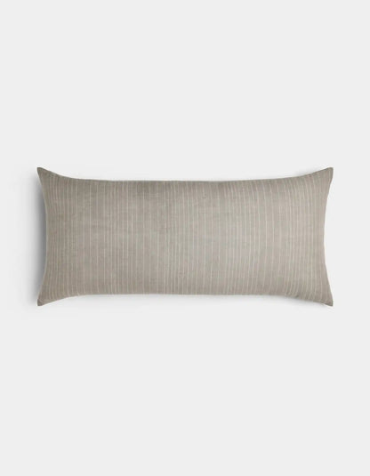 Striped Linen Throw Pillow