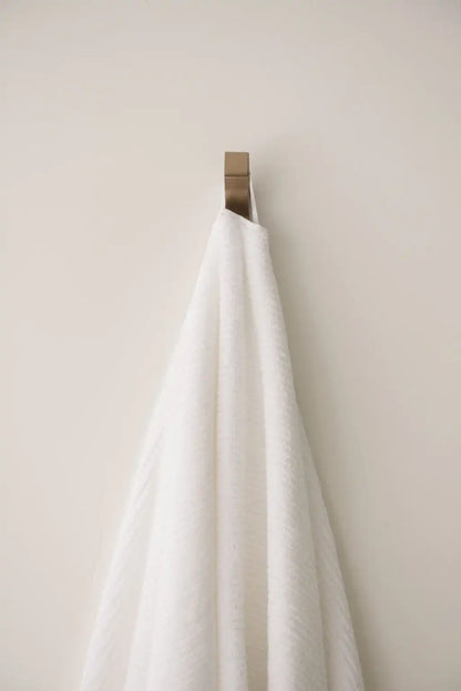 Ribbed Terry Bath Towels - Last Chance