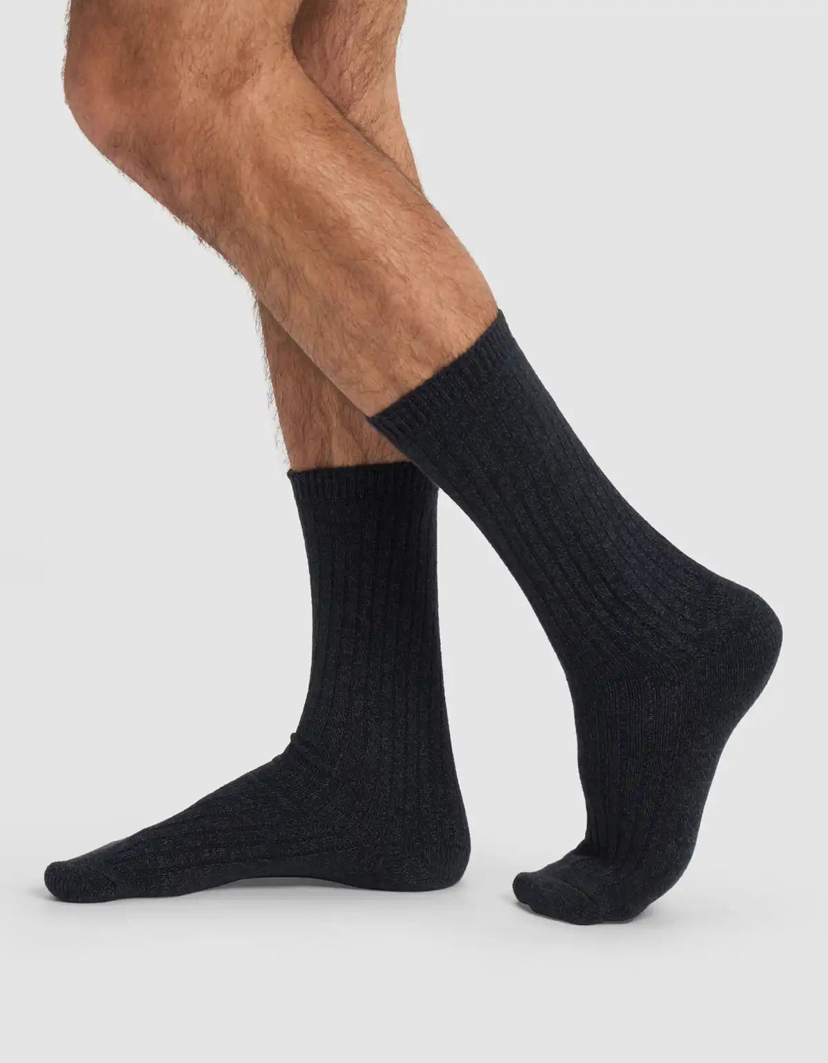 Men's Plush Lounge Calf Sock 3-Pack