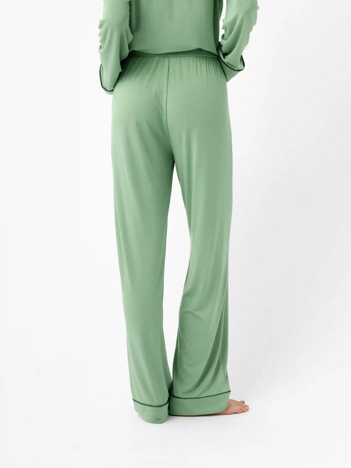 Women's Bamboo Stretch-Knit Long Sleeve Pajama Set - Last Chance