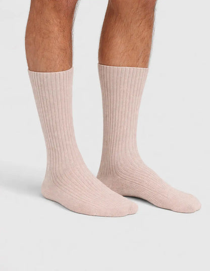 Men's Plush Lounge Calf Sock