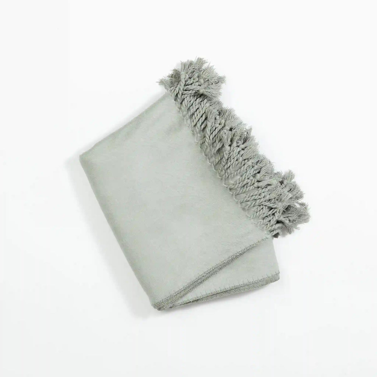 Bamboo Tassel Throw