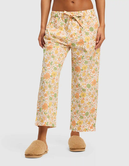 Women's Sutton Short Sleeve & Cropped Pajama Pant Set - Last Chance