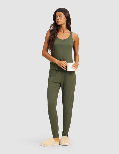 Women's Bamboo Stretch-Knit Tapered Pant - Last Chance