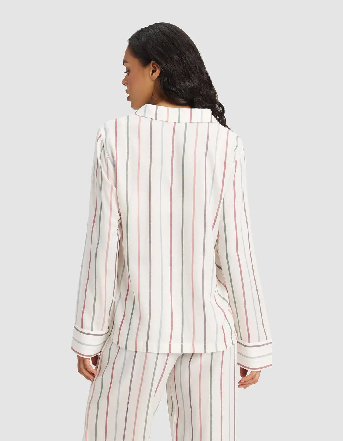 Women's Soft Woven Long Sleeve Pajama Top - Last Chance