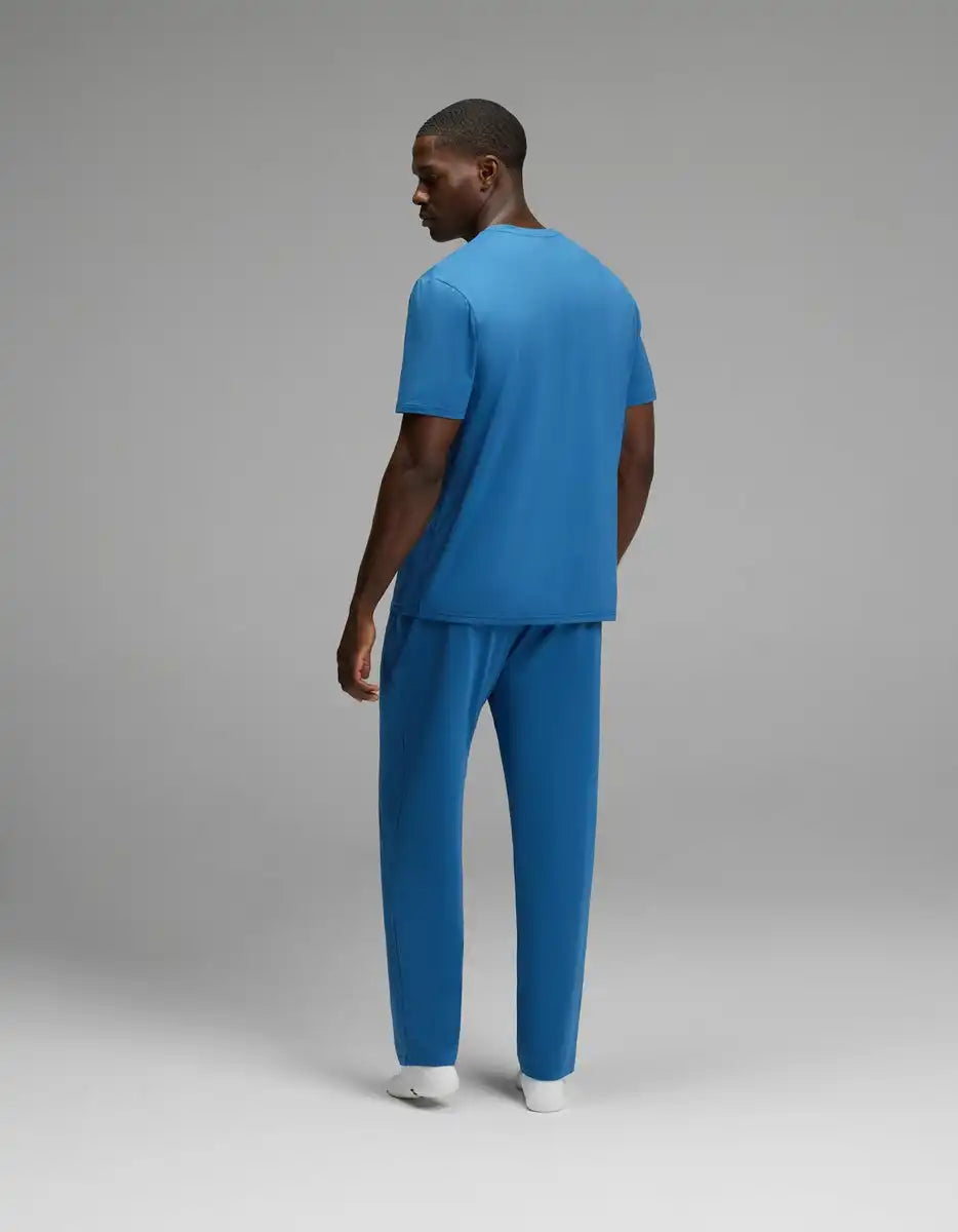 Men's First Layer Pajama Short Sleeve Tee & Pant Set