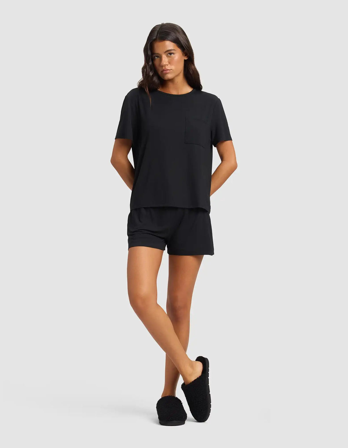 Women's Bamboo Stretch-Knit Lounge Tee - Last Chance