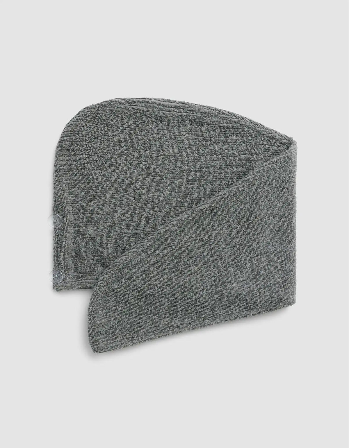 Ribbed Terry Hair Towel