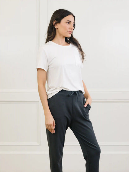 Women's Bamboo Stretch-Knit Lounge Tee - Last Chance