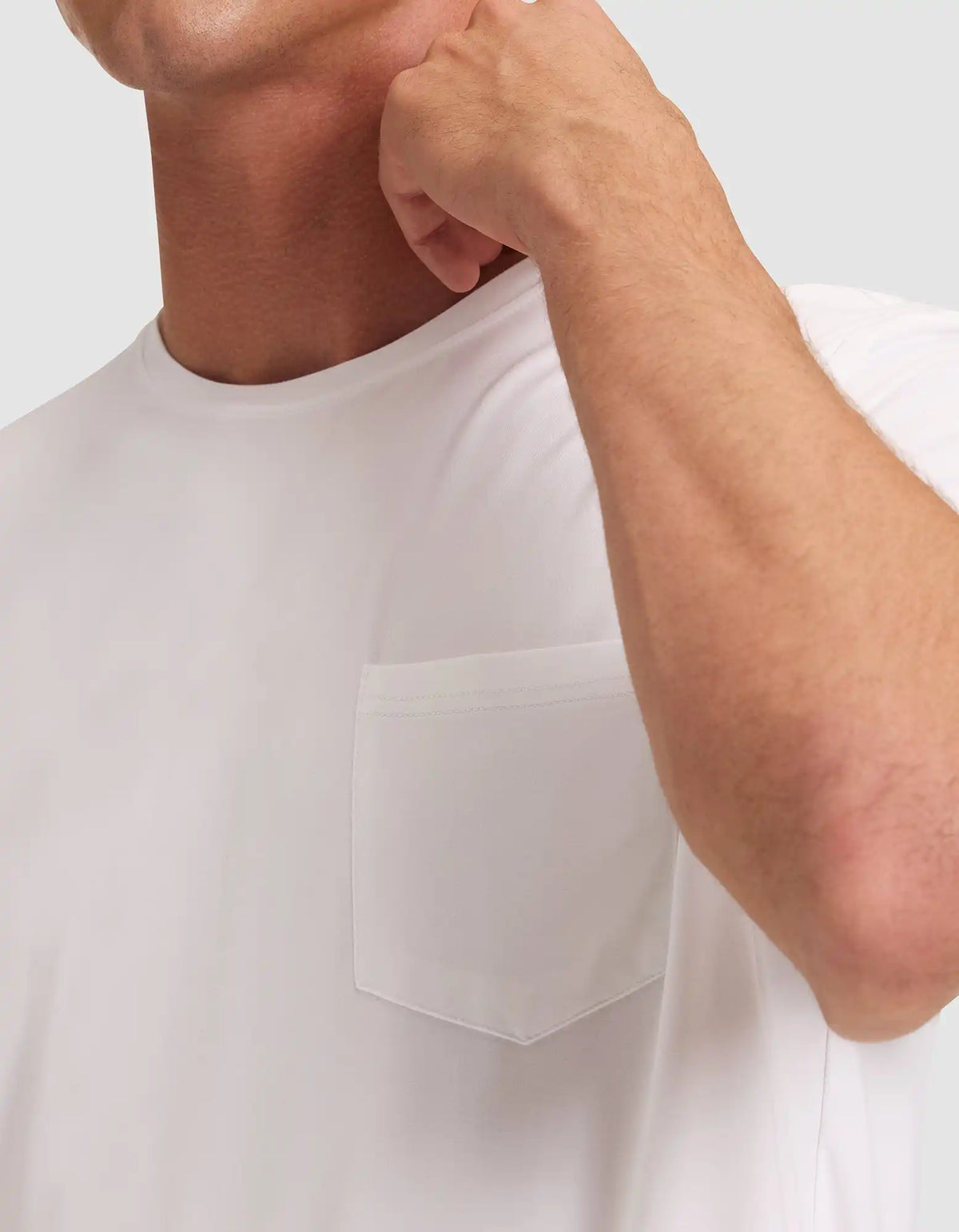 Men's Bamboo Stretch-Knit Short Sleeve Pajama Tee