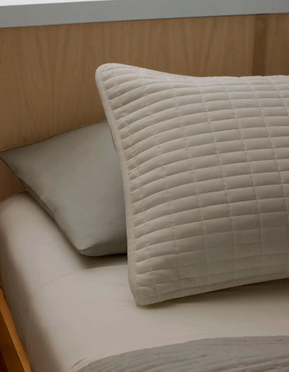 Bamboo Jersey Quilted Shams