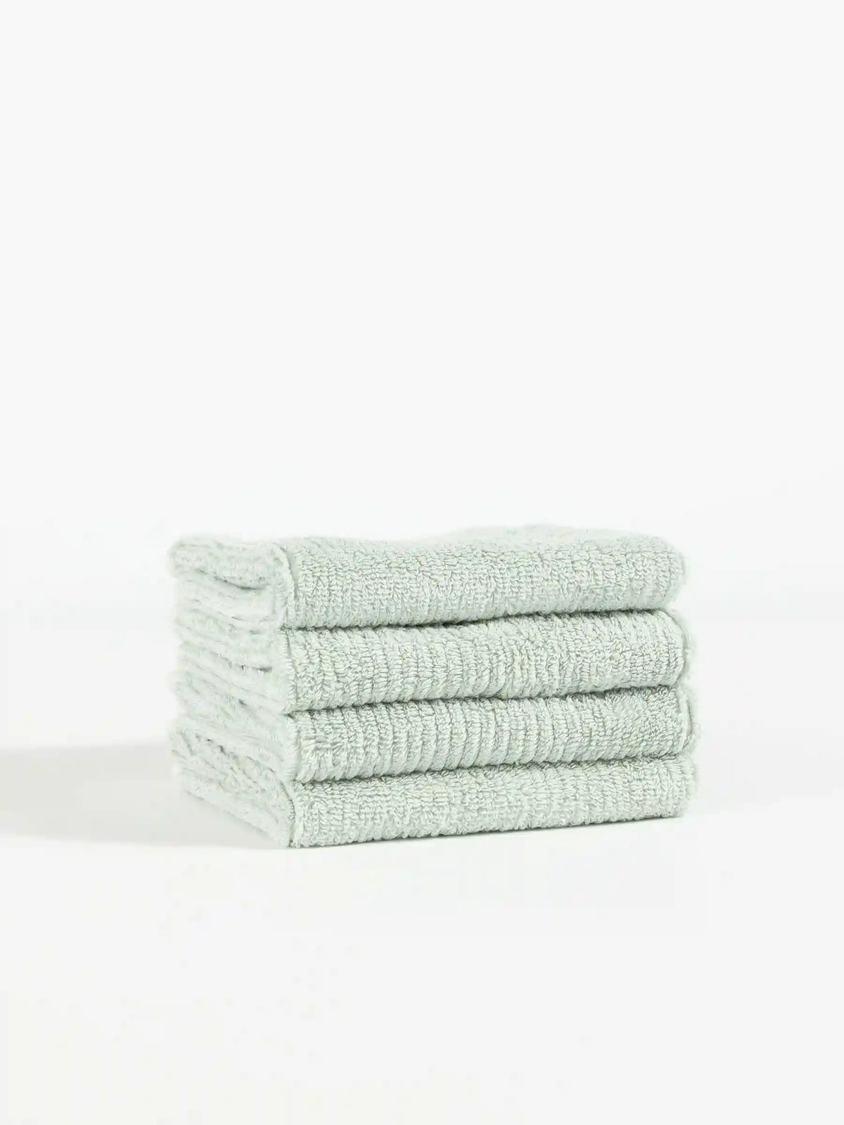 Ribbed Terry Washcloths