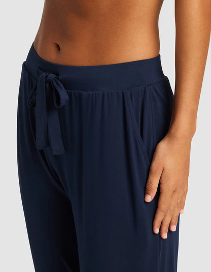 Women's Bamboo Stretch-Knit Tank & Tapered Pant Set