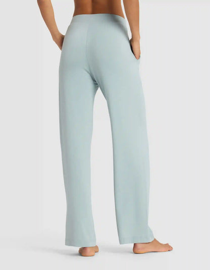 Women's Bamboo Stretch-Knit Lounge Tee & Pants Set