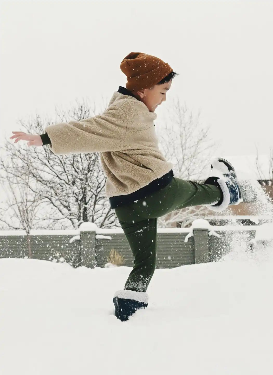 Children's Bamboo Waffle Knit Base Layer Pant