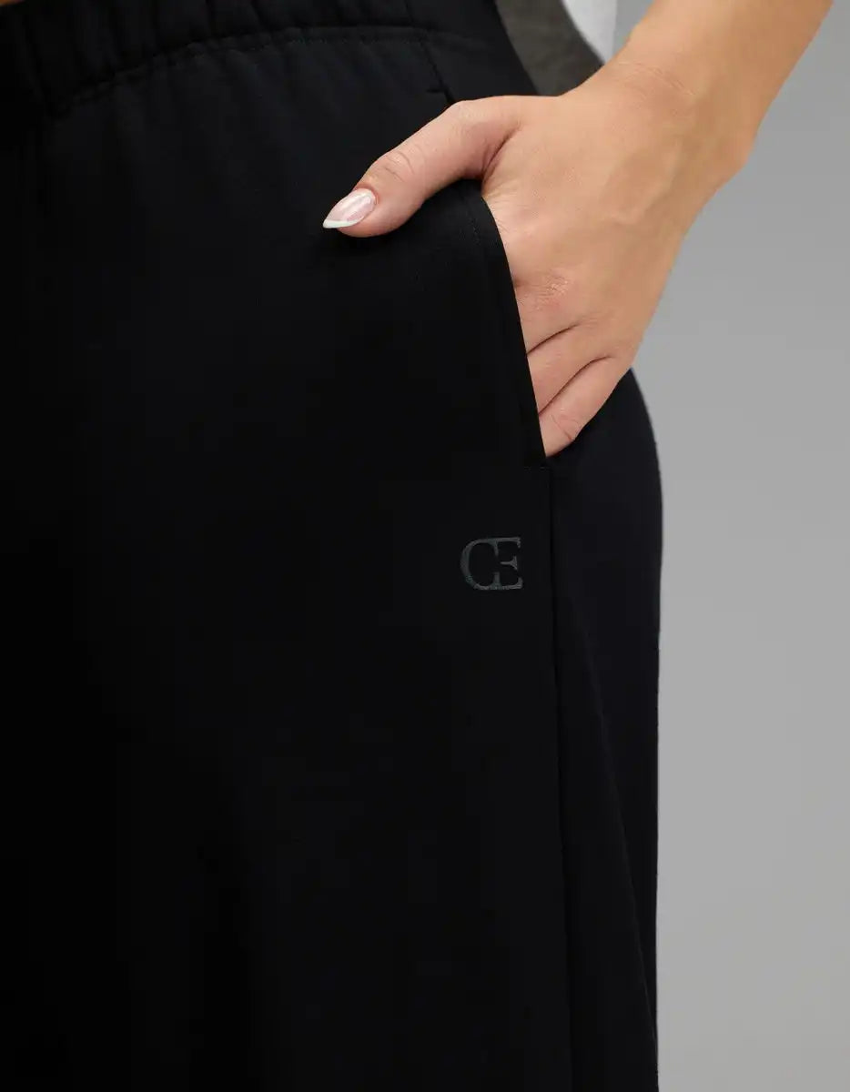 Women's Brushed Bamboo Wide Leg Pull-On Pant