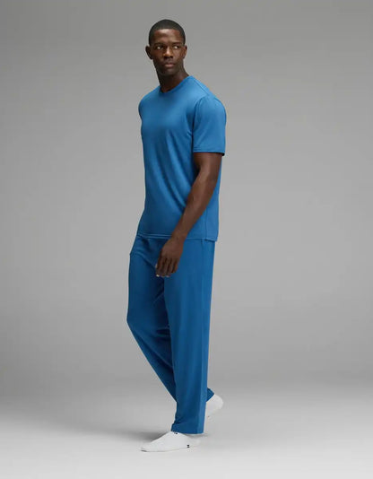 Men's First Layer Pajama Short Sleeve Tee & Pant Set