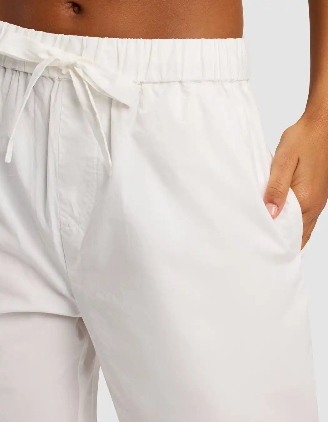 Women's Sutton Long Sleeve Cropped Pajama Set - Last Chance
