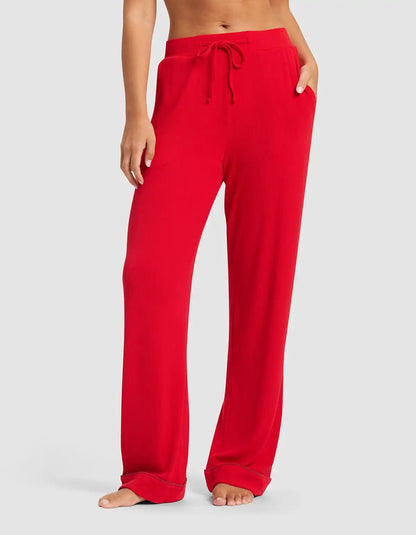 Women's Bamboo Rib Knit Classic Pajama Pant - Last Chance