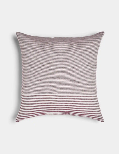 Striped Linen Throw Pillow