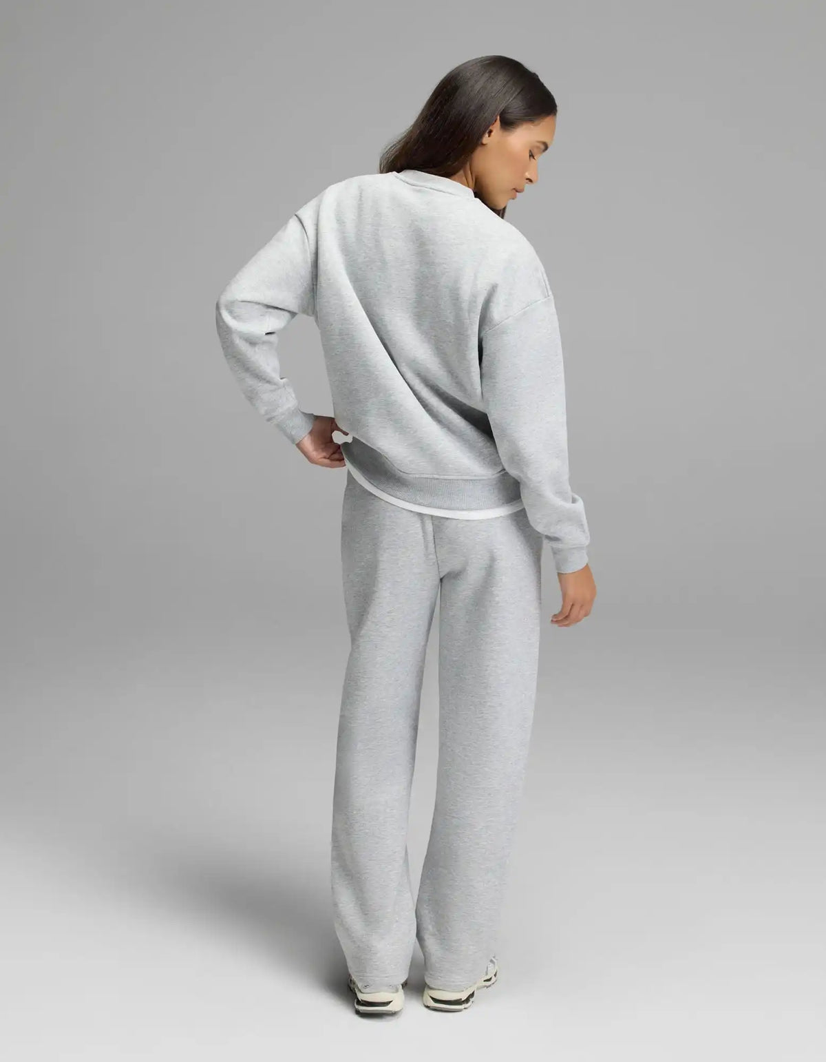 Women's CityScape Crewneck & Wide Leg Pant Set