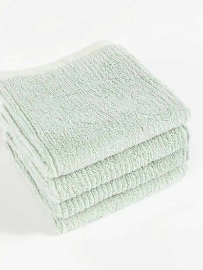 Ribbed Terry Washcloths