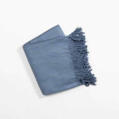 Bamboo Tassel Throw