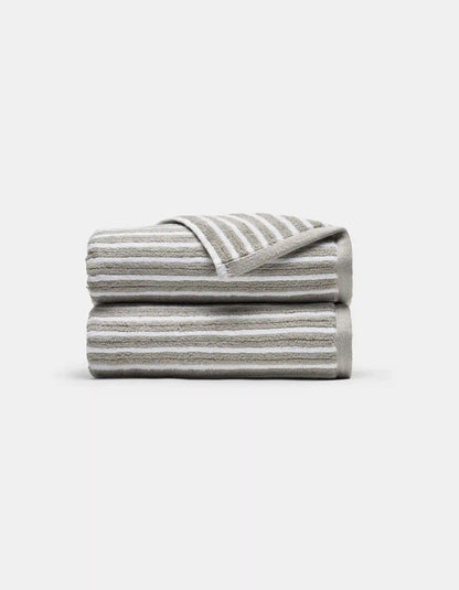 Ribbed Terry Bath Towel Set