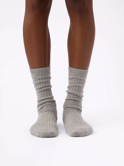 Women's Plush Lounge Calf Sock