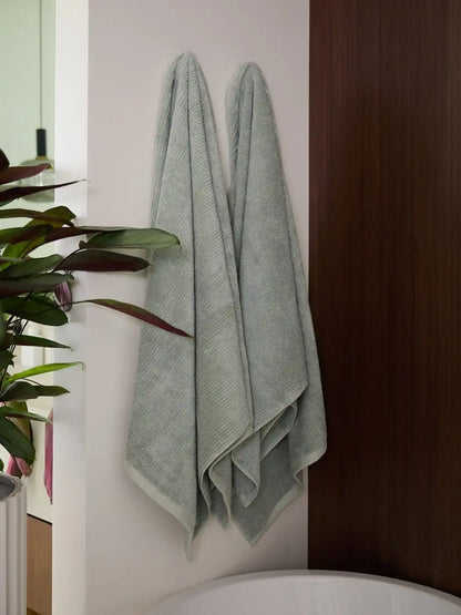 Ribbed Terry Bath Towels - Last Chance