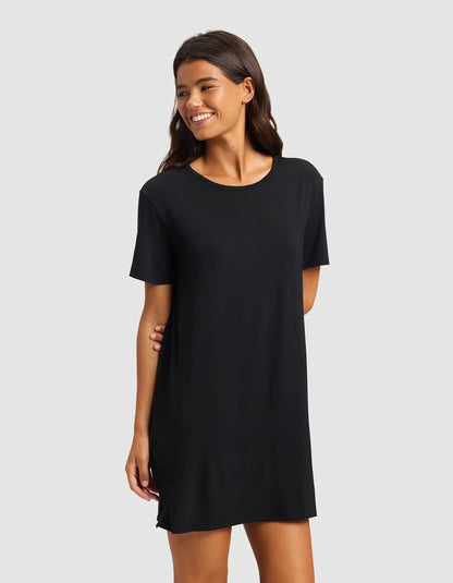 Women's Bamboo Stretch-Knit Sleep Dress