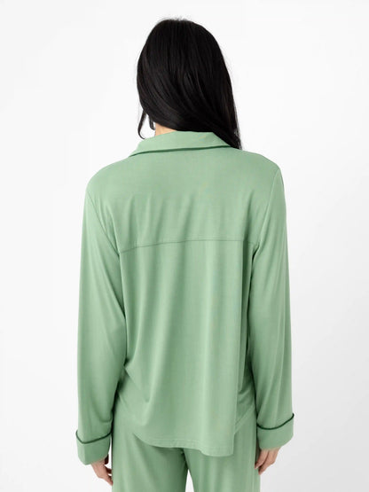 Women's Bamboo Stretch-Knit Long Sleeve Pajama Set - Last Chance