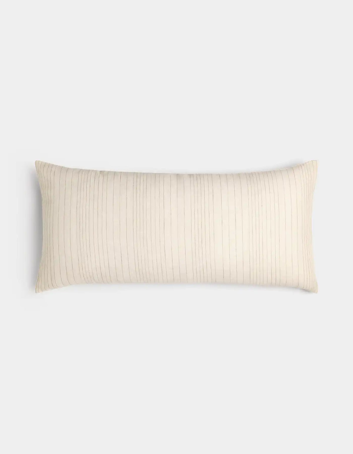 Striped Linen Throw Pillow