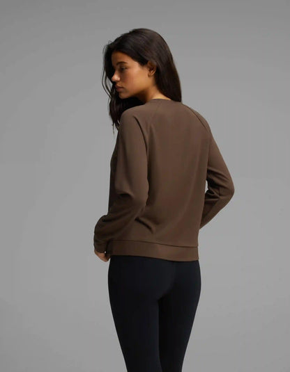 Women's Brushed Bamboo Pullover Crew